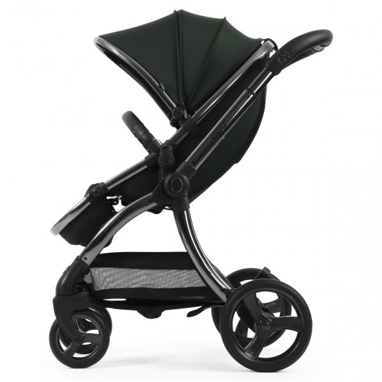 egg 3 Luxury Shell i Size Travel System Bundle Black Olive